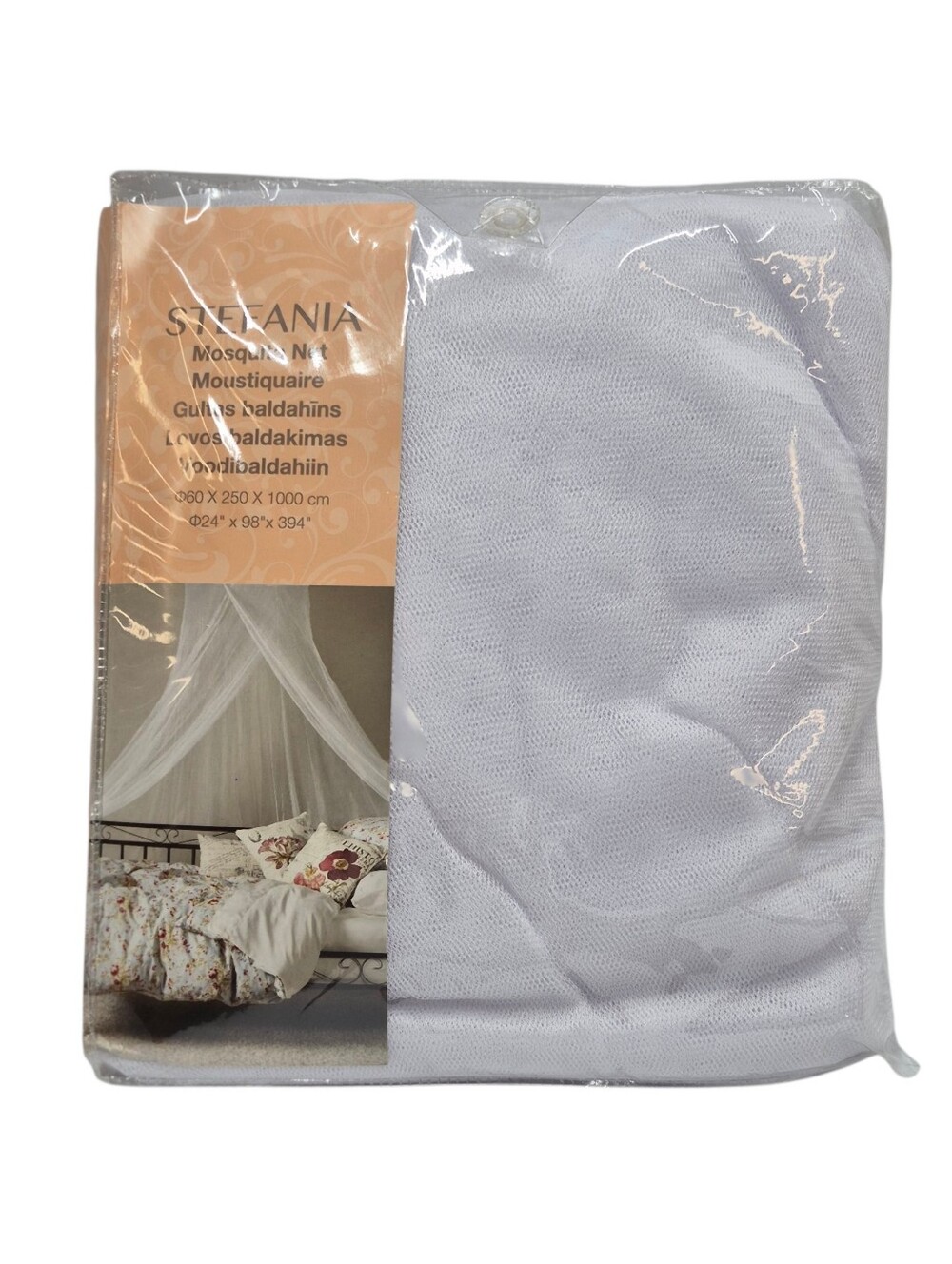 New Stefania Mosquito Net Over Bed White